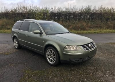 2002 VW passat W8 estate automatic. This car is now sold