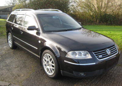 2002 VW Passat W8 Estate Auto. Low Mileage  SOLD.       2005 Silver car on its way soon.