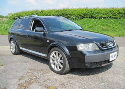 2004 Audi Allroad 4.2 V8 Auto Estate.   Awesome car in Black with two tone Black/Grey leather. SOLD