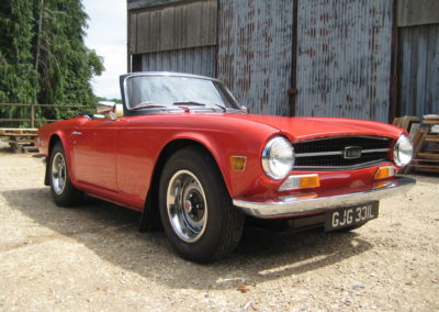 1973 Triumph TR6 PI  RHD CR Chassis numbered car  SOLD CAR