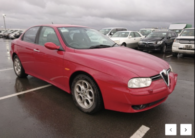 2004 Alfa Romeo 2.5V6 Q System Saloon. 62000miles Arriving in May