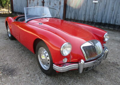 1957 MGA Roadster UK Supplied RHD. Very well Restored car. SOLD