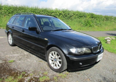 2004 BMW E46 318 Touring In Black with Leather interior 52800 miles SOLD