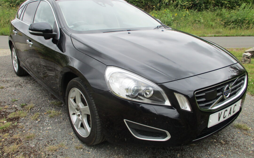 2011 Volvo V60 1.6 Drive Automatic. Black Metallic with Cream leather interior. 42900 Miles. SOLD