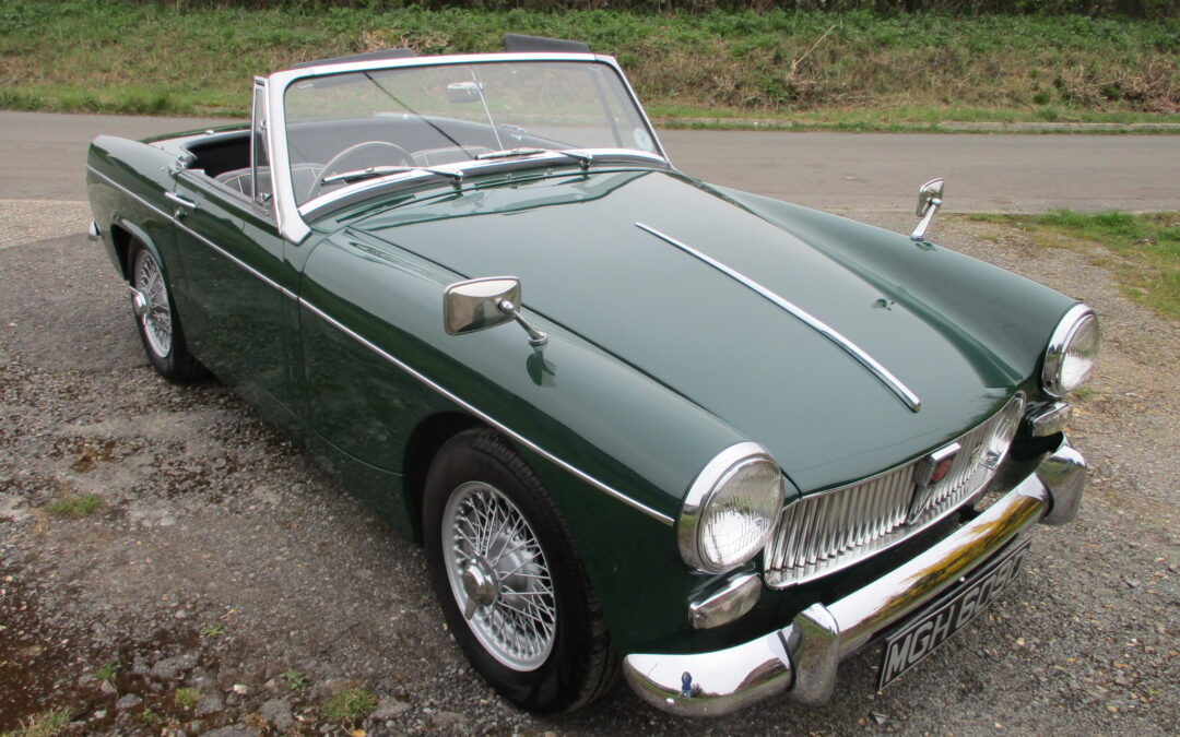 1966 Mg Midget 1098cc Lovely car with upgrades. SOLD
