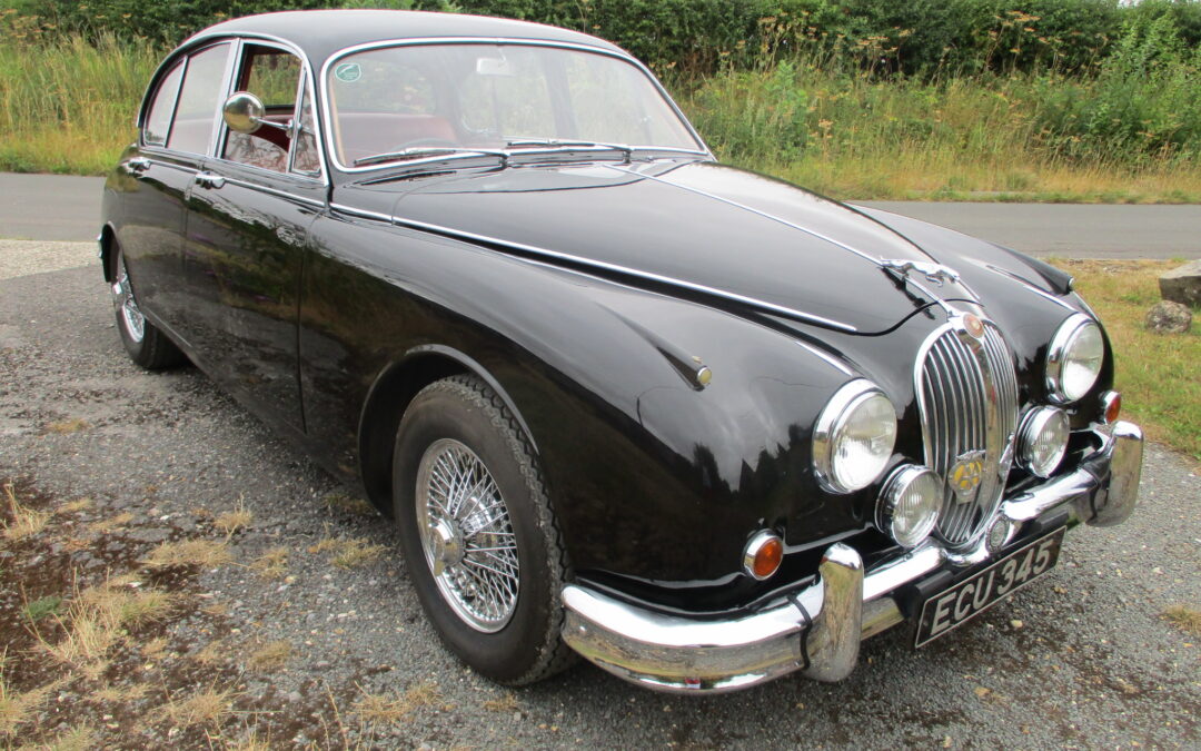 1960 Jaguar Mk2 3.4 MOD. Original spec car. £29950.