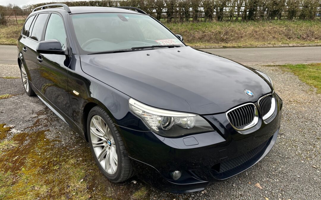 2009 BMW 525 M Sport Touring Very Low Mileage Car. Sourced to customers Specification.