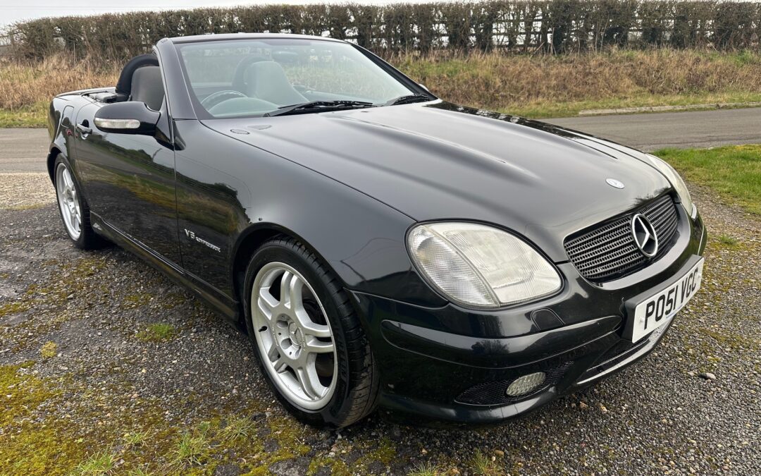 2001 Mercedes Benz SLK32 AMG. Superb Car and very Rare. 96000 Miles. SOLD.