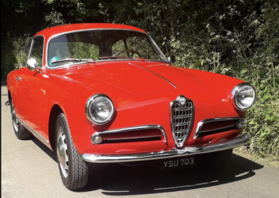 1958 Alfa Romeo Giulietta Sprint 750B. £45000.