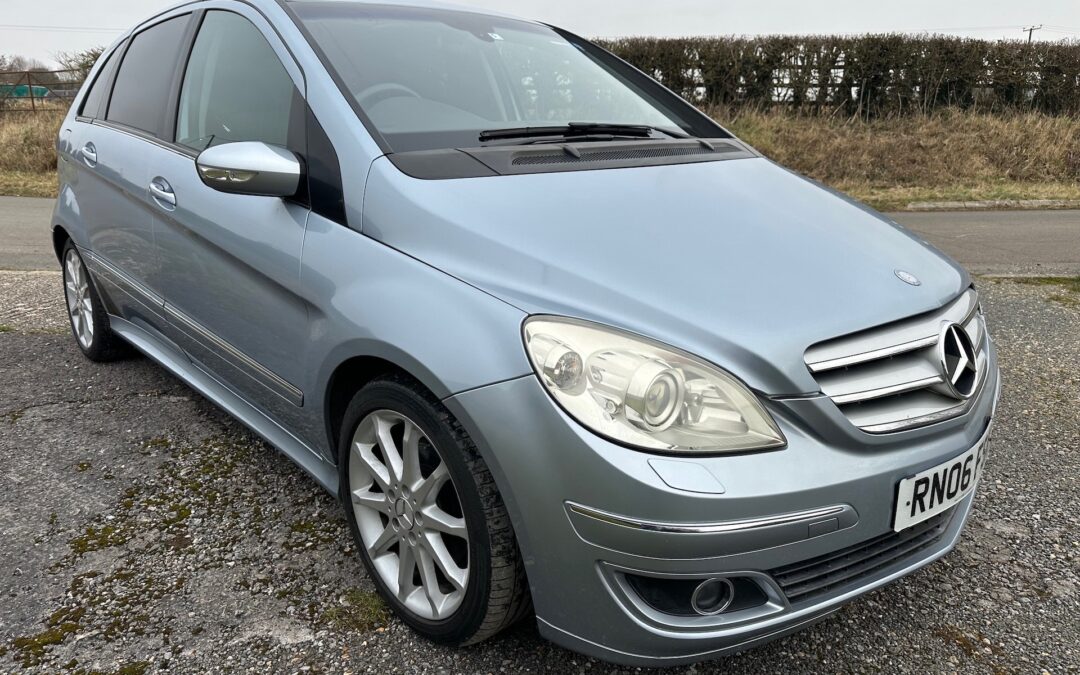 2006 Mercedes Benz B200. 27500 Miles from New. Panoramic Roof. ULEZ EXEMPT. £325 RFL Per Annum. SOLD