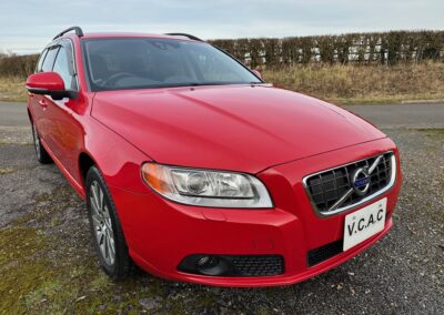 2012 Volvo V70 2.0 T5 Automatic. Facelift Model. 41150 Miles. Bright Red. Black Leather. ULEZ EXEMPT and £325 RFL Per Annum. £9250. Stunning looking Car.SOLD.