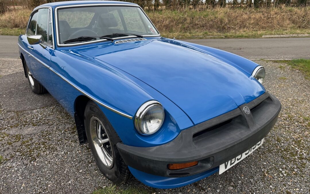 1978 MGB GT Manual Very Solid car throughout. £5950.SOLD.
