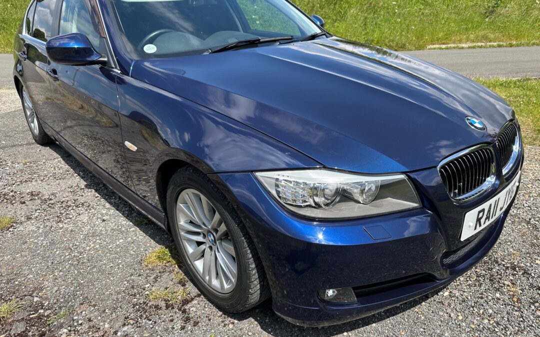 2011 BMW 325 (3.0) Highline Saloon Automatic. Just 24100 Miles from New. Deep Sea Blue Metallic. ULEZ EXEMPT £325 RFL Per Annum. Stunning low mileage car. £8950.SOLD.