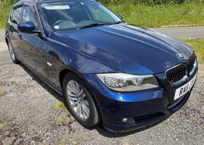 2011 BMW 325 (3.0) Highline Saloon Automatic. Just 24100 Miles from New. Deep Sea Blue Metallic. ULEZ EXEMPT £325 RFL Per Annum. Stunning low mileage car. £8950.SOLD.