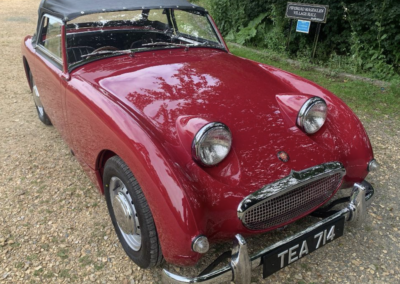 1958 Austin Healey Sprite. Very Early car. 150 Miles since Rebuild. £24950.