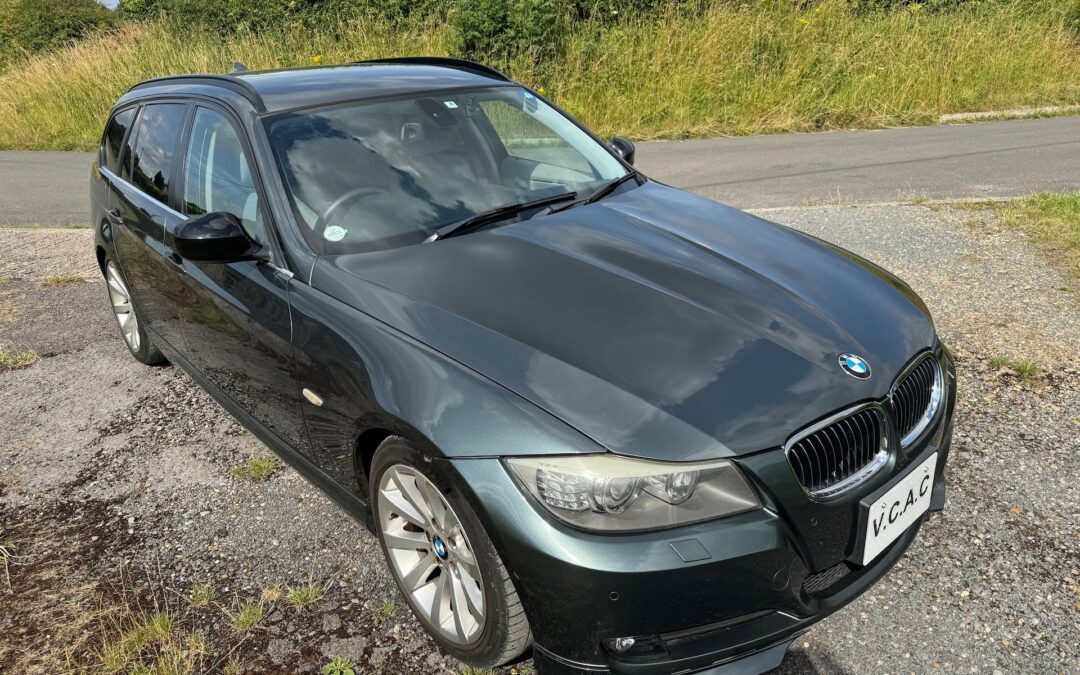 2011 BMW 325 3.0 ltr Touring Automatic. Tasman Metallic with Vertex Grey Cloth. 42720 Miles. ULEZ EXEMPT. £8450.SOLD.