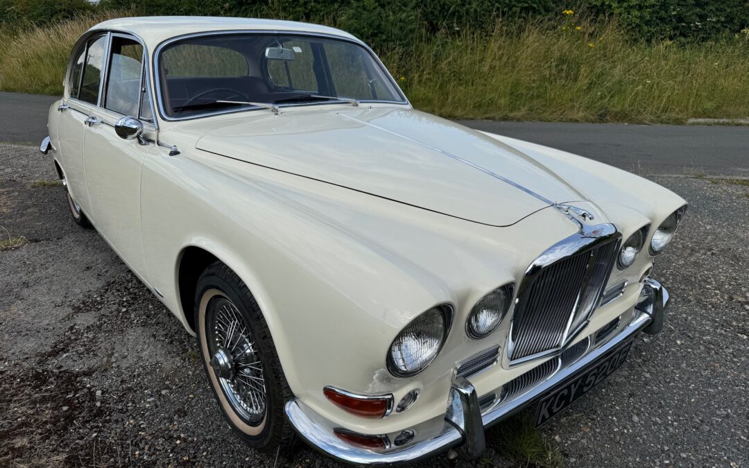 1968 Jaguar 420 Manual with Overdrive. Very clean and tidy car. £16000.