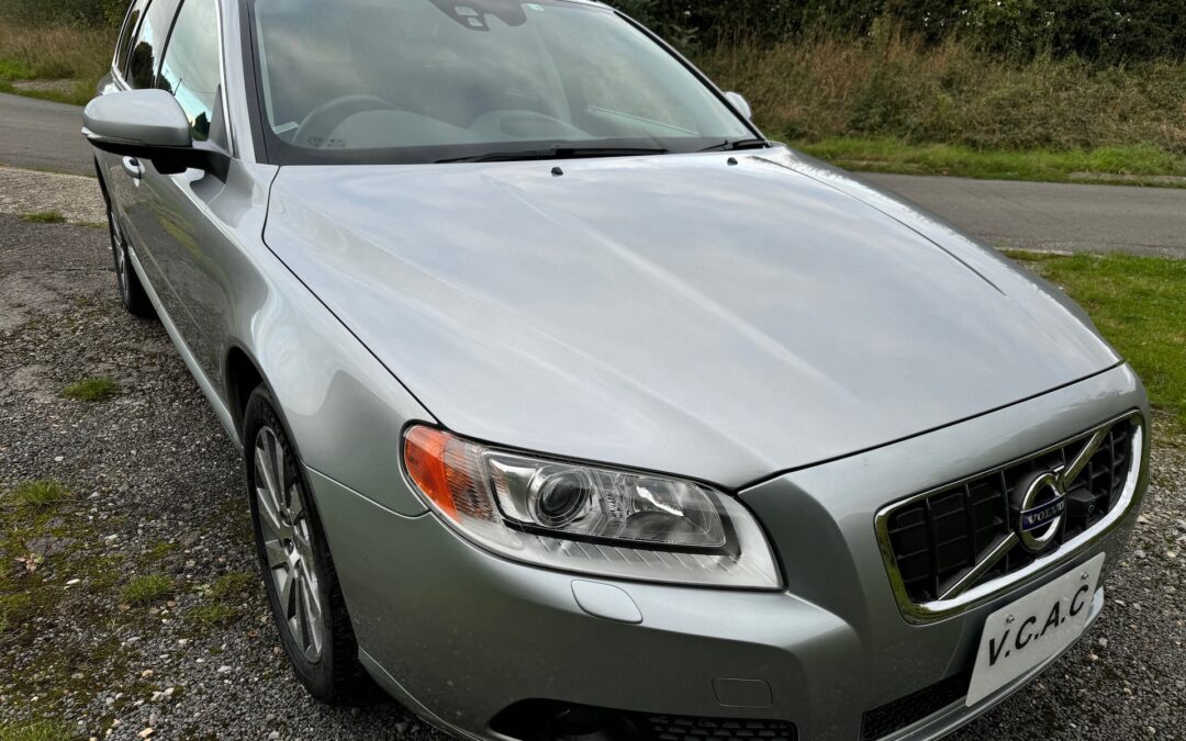 2012(05). Volvo V70 2.0T5 SE LUX. Electric Silver. 35275 Miles. ULEZ EXEMPT. Fabulous Colour. £9350.SOLD.