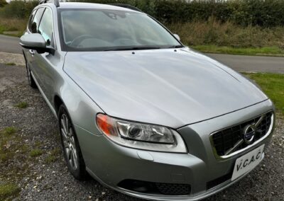 2012(05). Volvo V70 2.0T5 SE LUX. Electric Silver. 35275 Miles. ULEZ EXEMPT. Fabulous Colour. £9350.SOLD.