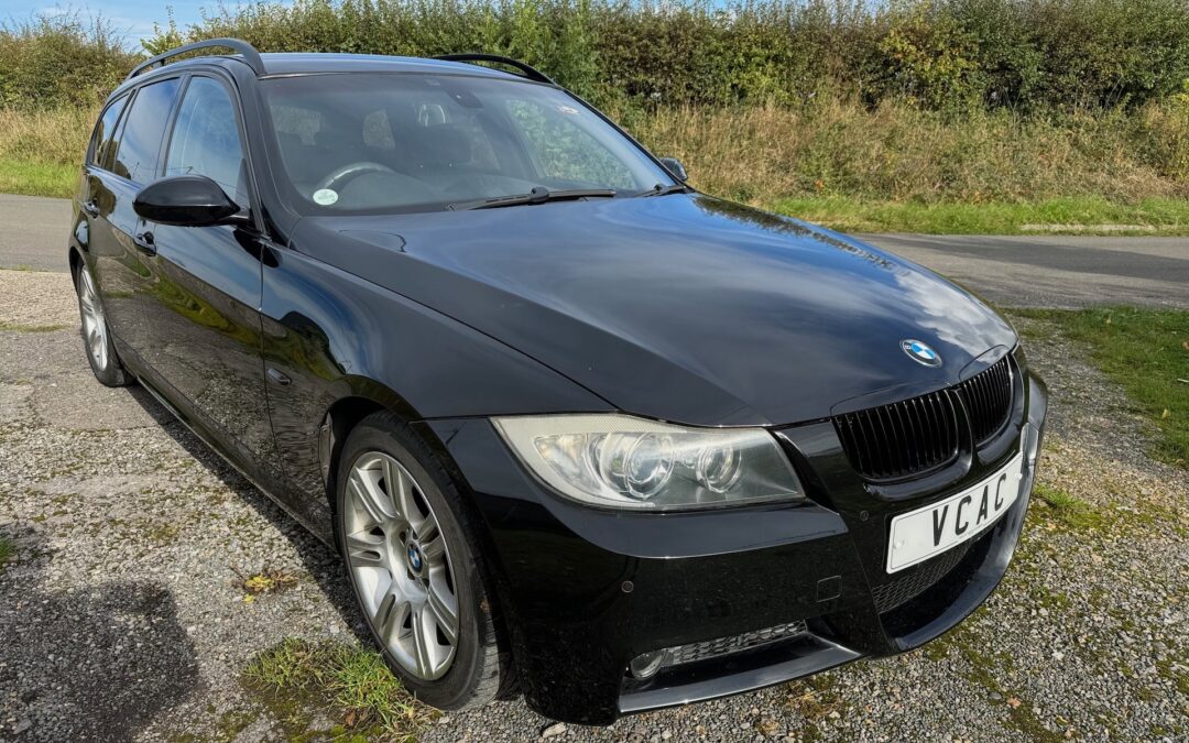 2008(09) BMW 325 M Sport Touring. 46250 Miles. ULEZ EXEMPT. £7950.