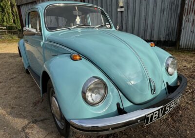 1972 VW Beetle 1300. Original Bill of sale from 1972. SOLD.