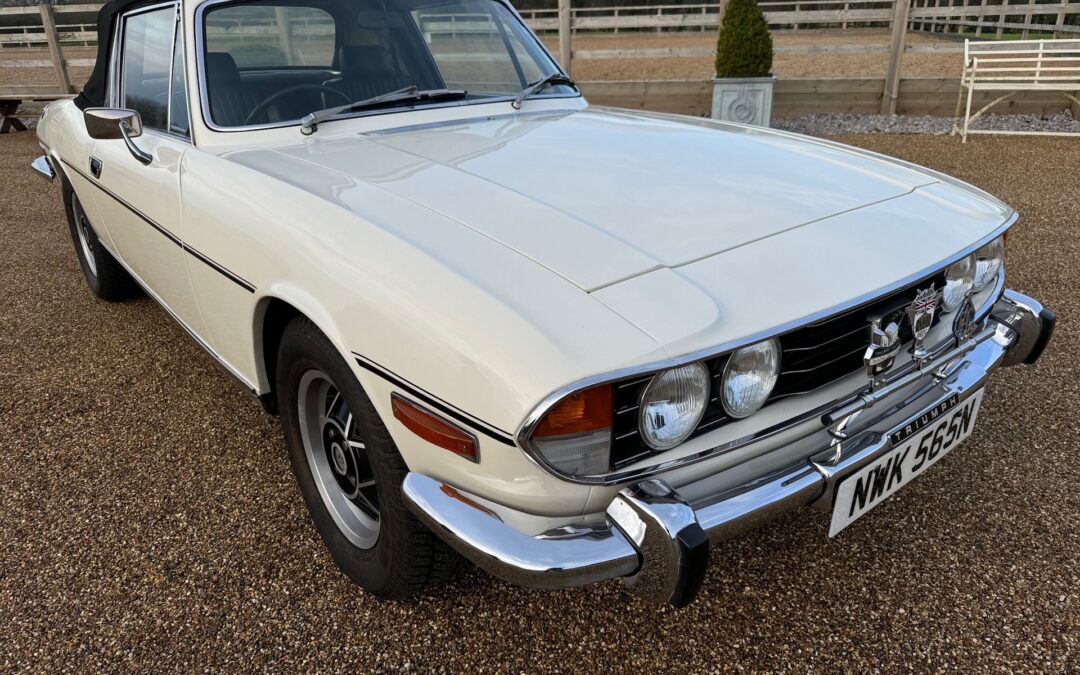 1974 Triumph Stag Mk11 Manual 77084 Miles. £15500.