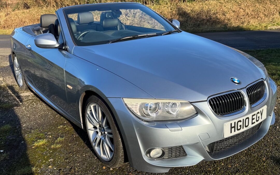 2010 BMW 325(3.0) M Sport Cabriolet Automatic. 76400Miles. £7950. ULEZ EXEMPT. Stunning Car.