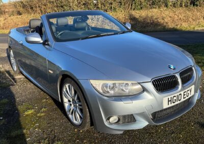 2010 BMW 325(3.0) M Sport Cabriolet Automatic. 76400Miles. £7950. ULEZ EXEMPT. Stunning Car.