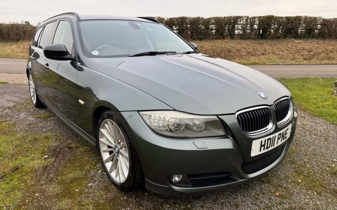 2011(08) BMW 325 (3.0) Touring Automatic. 47000 Miles. ULEZ EXEMPT. SOLD.. Tasman Green Metallic.