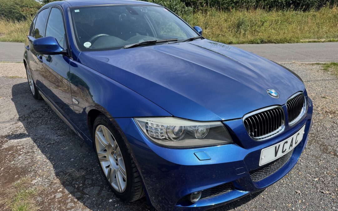 2010(December) BMW 325 3.0 M Sport Saloon Auto. 24720 Miles. ULEZ EXEMPT. £360 Tax Per Annum. £8450. Le Mans Blue.