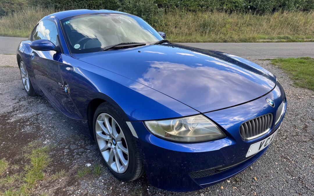 2007(May) BMW Z4 3.0Si Coupe Automatic. Montego Blue Metallic. 77100 Miles. ULEZ EXEMPT. £360 Road Tax Per Annum. One of my favourite looking Cars of all time. £8950.