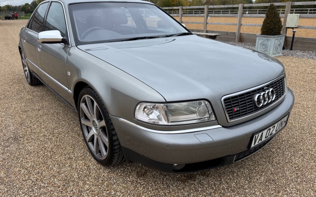 2002 Audi S8 Ex Robert Plant . Very clean car throughout. SOLD