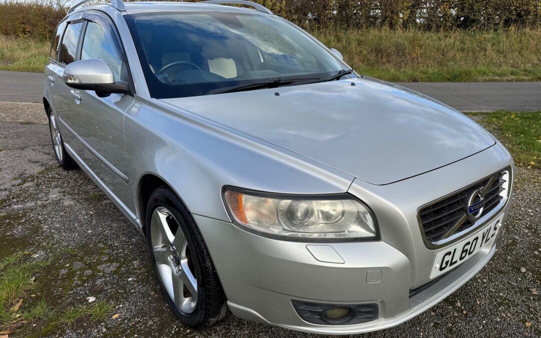 2010(October) Volvo V50 T5 SE LUX Auto. Superb low mileage car. ULEZ EXEMPT. 57100 Miles. SOLD