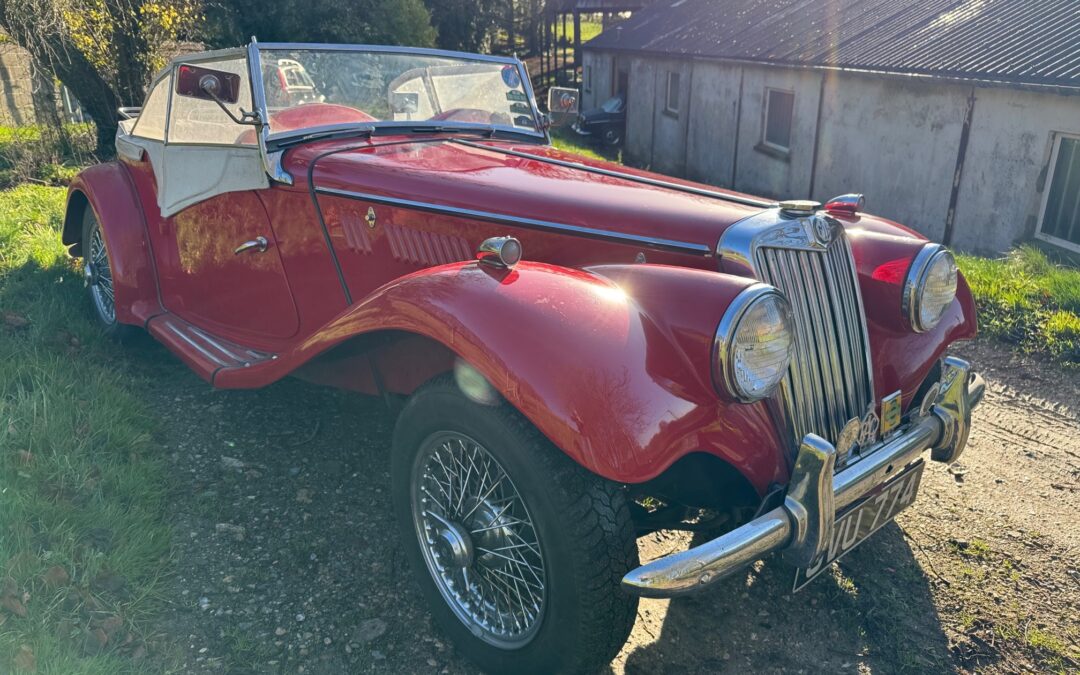 1954 MG TF 1250. Nice original UK Car £19950.