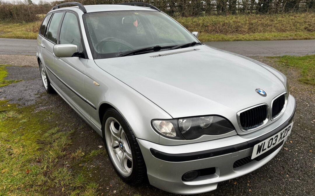 2003 BMW 325 E46 M Sport Touring Automatic. 77550 Miles. SOLD.