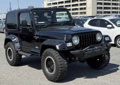 1998(12) Jeep Wrangler 4.0 Sahara Auto. 55000 miles. Grade 4B. Sourced to a customers request. Very Rare car to find in this condition.