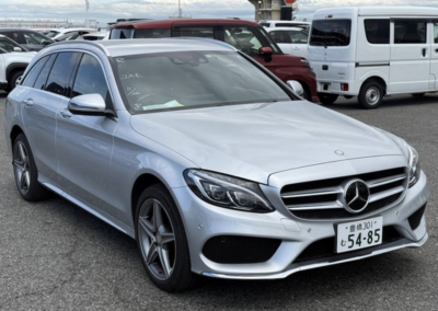 2016(01) Mercedes C200 Sport AMG Estate Automatic. ULEZ EXEMPT. 45635 Miles. 4.5 Graded Car. Silver Metallic. £12850.