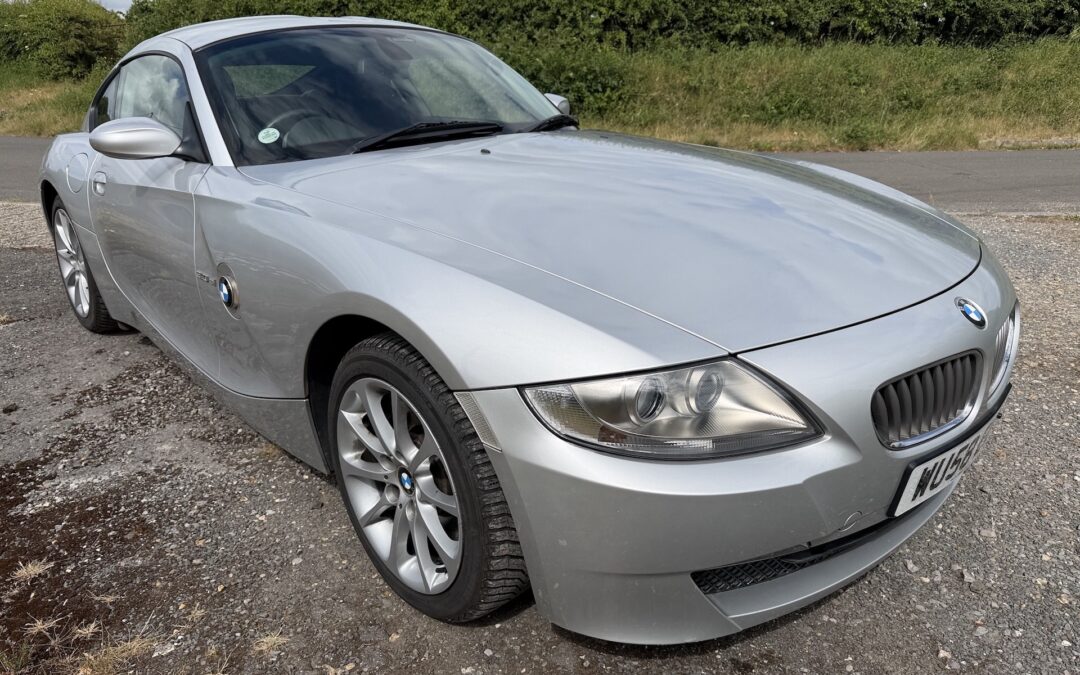 2008(10) BMW Z4 3.0SI Coupe Automatic. Titan Silver Metallic. 49950 Miles. Superb looking car. ULEZ EXEMPT. SOLD.