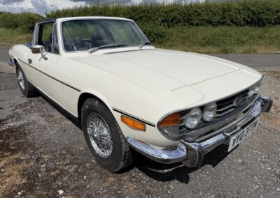 1974 Triumph Stag Auto. Fully rebuilt engine . £15000.